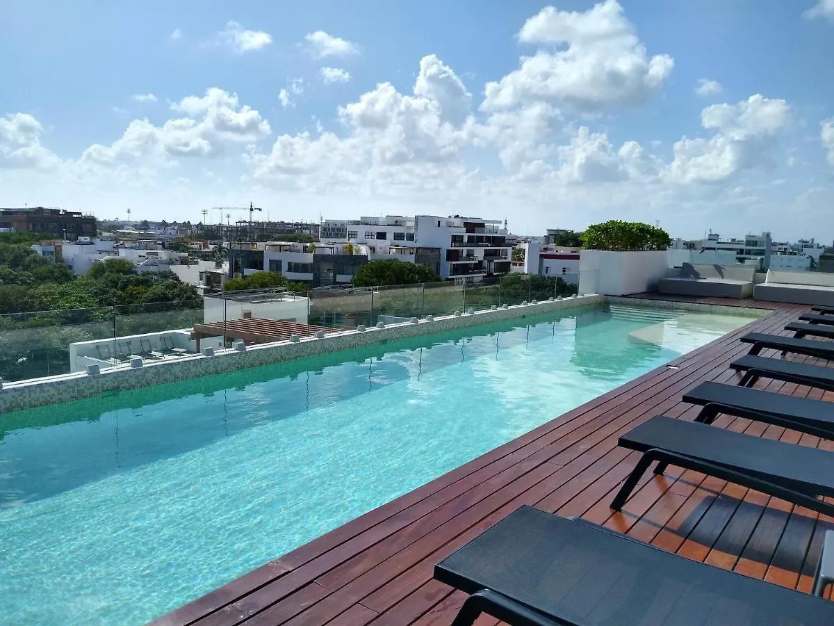 Apartamento Luxurious Charming Studio-Terrace With Pool-Gym Playa del Carmen México